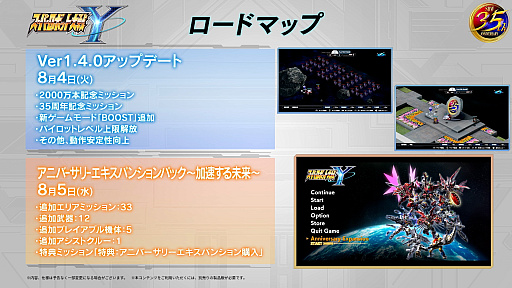 画像ギャラリー No.010のサムネイル画像 / 「第2次スーパーロボット大戦Z 破界篇リマスター」制作が発表に。「スーパーロボット大戦Y」の最新DLCは8月5日リリース