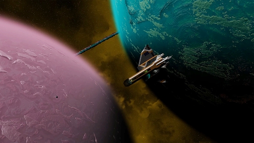 画像ギャラリー No.002のサムネイル画像 / 手強いミッションをこなすため，強力な宇宙船を作り上げろ。最大4人協力型シミュレーション「Approximately Up」，配信開始