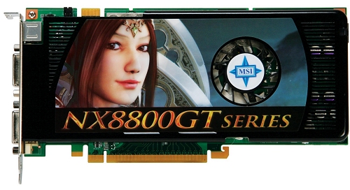 #001Υͥ/MSIGeForce 8800 GTܤΡNX8800GT-T2D512Eפȯɽ