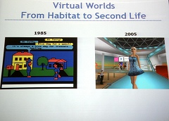 #006Υͥ/Virtual World Summit 2007׳šSecond LifeȥݥSecond Lifeγϡ