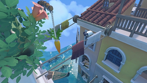 画像ギャラリー No.002のサムネイル画像 / 「Human: Fall Flat」のクリエイター陣が手がける新作「Tiny Flock」が発表に。さまざまなものを使って羊を誘導するVRパズルADV