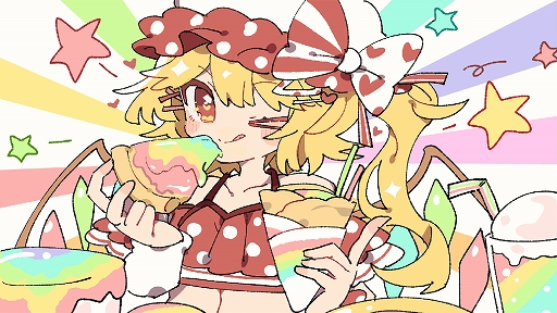 画像ギャラリー No.002のサムネイル画像 / 「インターネットサバイバーサバイバーズ」，Steamで配信開始。配信者になったフランドールが視聴者を増やしながら生き残るローグライト