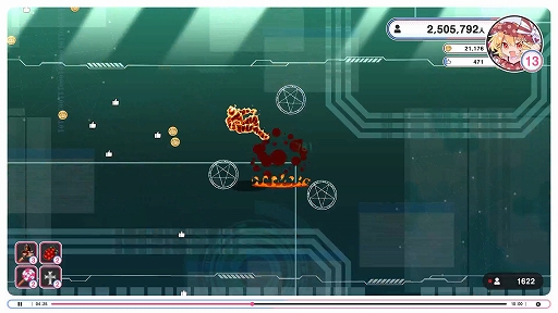 画像ギャラリー No.006のサムネイル画像 / 「インターネットサバイバーサバイバーズ」，Steamで配信開始。配信者になったフランドールが視聴者を増やしながら生き残るローグライト