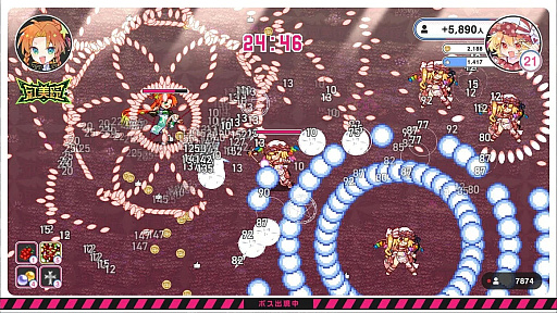 画像ギャラリー No.011のサムネイル画像 / 「インターネットサバイバーサバイバーズ」，Steamで配信開始。配信者になったフランドールが視聴者を増やしながら生き残るローグライト