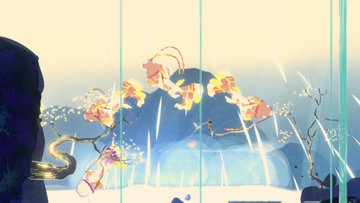 画像ギャラリー No.006のサムネイル画像 / フランスの学生が描く，日本の伝統“金継ぎ”をテーマにした美しい世界。パズルプラットフォーマー「Kintsugi」［BIC2026］