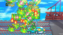 画像ギャラリー No.009のサムネイル画像 / 「野球格闘リーグマン Bases Loaded」，12月10日に発売決定。新キャラ「ピンク」や新モード，最大4人プレイを追加したHDリメイク版
