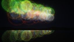 画像ギャラリー No.004のサムネイル画像 / さまざまな花火を組み合わせ,ショーを完成させていく。花火演出SLG「BURST NOIR - Fireworks Simulator」,Steamで配信開始
