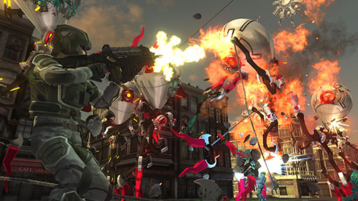 画像ギャラリー No.017のサムネイル画像 / PS5用ソフト「地球防衛軍6.2 INVADERS FROM ANOTHER WORLD」，2027年内にリリース。敵の増量や武器の改造など新要素を追加したパワーアップ改変版