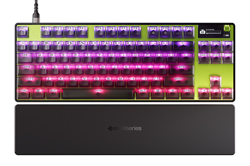 画像ギャラリー No.003のサムネイル画像 / SteelSeriesのキーボード「Apex Pro TKL Gen 3」に2色のカラーとキースイッチバリエーション「Cyber」「Steel」が登場