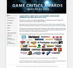#002Υͥ/Best of E3 Awardsͥޤϥ˥ƥɡ3DSBethesda SoftworksΡRageפϺ¿λ