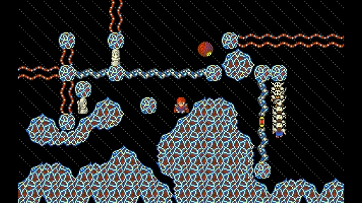 画像ギャラリー No.004のサムネイル画像 / 「EGGコンソール サブナック PC-9801」本日配信。石化した仲間を魔方陣へ導くファンタジーパズルゲーム