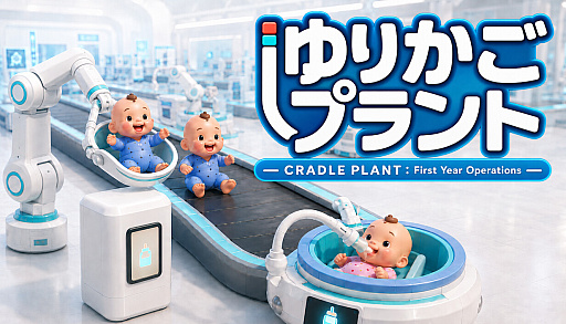 画像ギャラリー No.001のサムネイル画像 / 赤ちゃんの最初の1年を工場で自動化。「ゆりかごプラント」，Steamで2026年11月発売予定