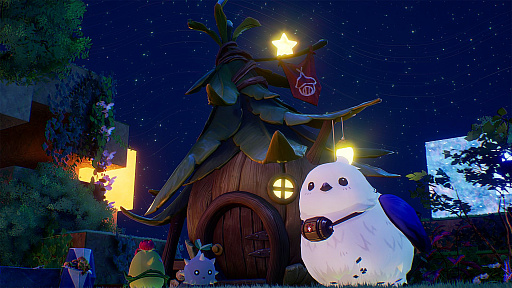 画像ギャラリー No.001のサムネイル画像 / クラフトアドベンチャー「Bloomwalker」が正式発表。歩く家と共に旅をしながら，汚染された世界ルミノアを浄化していく［TGS2026］