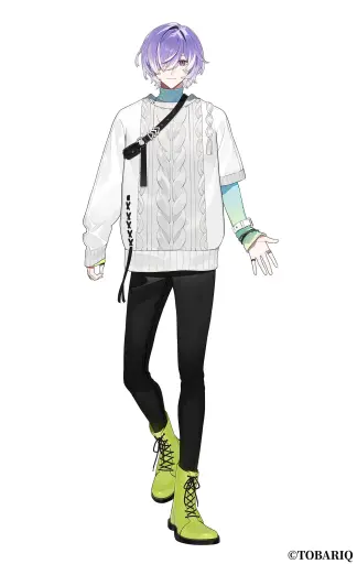 画像ギャラリー No.003のサムネイル画像 / 新規男性VTuberプロジェクト「帳区（とばりく）」，デビュー配信を9月26日に実施。初配信を控えた2人からのメッセージも