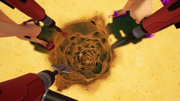 画像ギャラリー No.002のサムネイル画像 / 「A Game About Digging A Hole Together」,年内にリリース。100万本以上を売り上げた穴掘りゲームの続編で,最大4人の協力プレイに対応