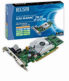 ELSAGeForce 9400 GTLow Profileɤȯ