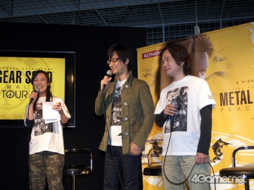 画像ギャラリー No.004のサムネイル画像 / 小島秀夫監督が世界を回る！　「メタルギア」シリーズ最新作の発売を記念してスタートした「METAL GEAR SOLID PEACE WALKER WORLD TOUR 2010」初日の模様をレポート