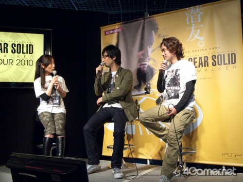 画像ギャラリー No.008のサムネイル画像 / 小島秀夫監督が世界を回る！　「メタルギア」シリーズ最新作の発売を記念してスタートした「METAL GEAR SOLID PEACE WALKER WORLD TOUR 2010」初日の模様をレポート