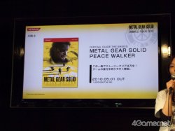 画像ギャラリー No.012のサムネイル画像 / 小島秀夫監督が世界を回る！　「メタルギア」シリーズ最新作の発売を記念してスタートした「METAL GEAR SOLID PEACE WALKER WORLD TOUR 2010」初日の模様をレポート