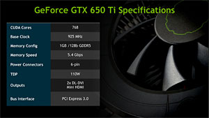 #005Υͥ/GeForce GTX 650 Tiץӥ塼1KeplerǸ1ԡïΤGPUʤΤ