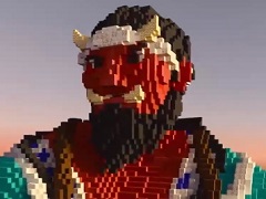 ［TGS 2020］「Minecraft with RTX」の映像が公開。“妖怪祭り”がテーマのビルドを使用したリアルタイムレイトレーシングのデモを披露