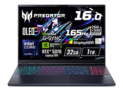 GeForce RTX 5070��ܤ�16��������Ρ���PC��Predator Helios Neo 16S AI�פ����ܸ����󥭡��ܡ��ɺ��Ѥο���ǥ뤬�о�