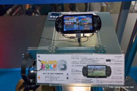 #007Υͥ/TGS 2011PlayStation VitaΡ֤ߤʤGOLF 6פץ쥤ͤࡼӡǷǺܡVitaʤǤϤΤäȤͷӿڤ