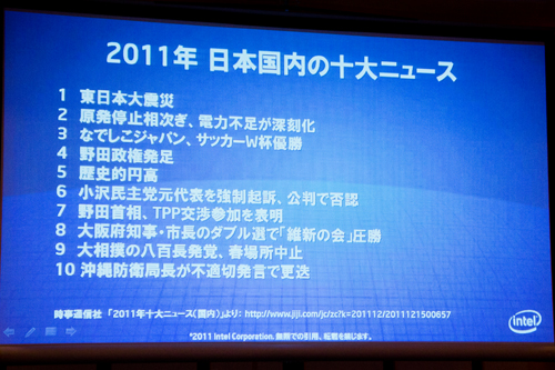 Intel2011ǯSandy Bridgeǯäȿ֤ꡤ2012ǯΡIvy Bridge򤢤餿ͽ