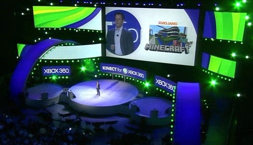 #001Υͥ/[E3 2011]MinecraftפXbox 360ǤKinectбǤߥ꡼