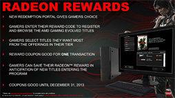 画像集#008のサムネイル/Radeonを買うと，年末商戦期に登場するビッグタイトルが無料でもらえる&#033;&#063; AMD，新しい販促キャンペーンを世界市場向けに発表