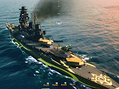 ［TGS 2015］「World of Warships」にアルペジオの「コンゴウ」が登場。「World of Tanks」の新ガルパンMODと合わせて写真でチェック