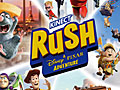 「Kinect ラッシュ：ディズニー/ピクサー アドベンチャー」，2012年3月22日に発売。アニメ映画の世界でお馴染みのキャラクター達と冒険しよう
