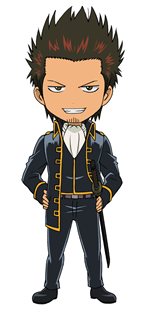 画像ギャラリー No.003のサムネイル画像 / 「銀魂のすごろく」プレイアブルキャラクターとして登場する真選組の3人と，彼らが活躍する「将軍篇」の概要を紹介