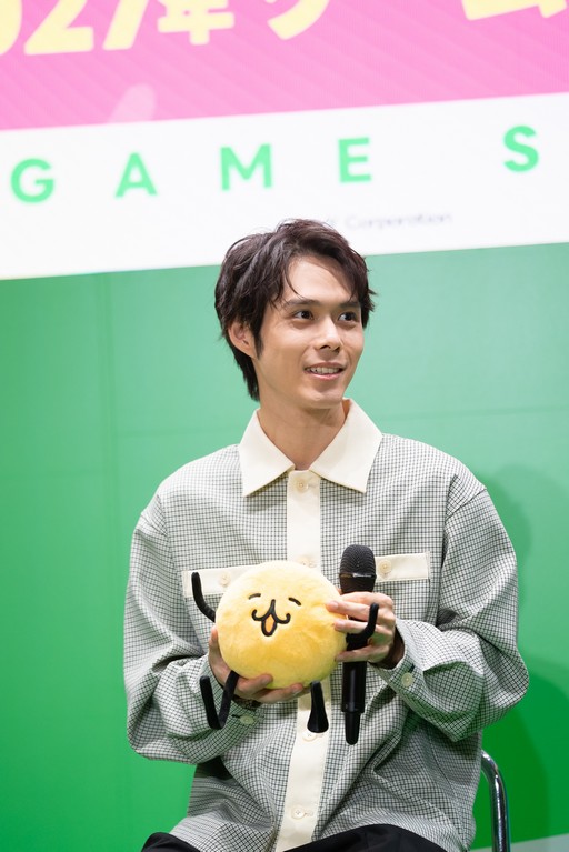 画像ギャラリー No.013のサムネイル画像 / LINE GAMEが東京ゲームショウに初出展。「えもじの子（仮）」のゲームのヒントが展示に？ 「LINE GAME CENTER」レポート［TGS2026］【PR】