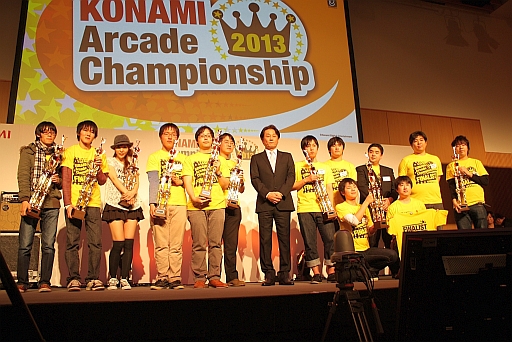 KONAMI Arcade Championship 2013׽ͤݡȡȥåץ󥫡ãˤ륹ѡץ쥤ǲ夬