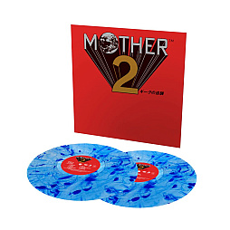 画像集 No.002のサムネイル画像 / PhonoCo，「MOTHER2 ギーグの逆襲」アナログ盤サウンドトラックの予約受付を開始。盤面はオレンジマーブルとブルーマーブルの2種類