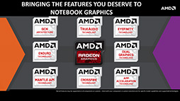 画像集#006のサムネイル/［COMPUTEX］AMD，ノートPC向けのRadeon R9・R7・R5 M200シリーズのラインナップを発表。HD 7000Mから数えて2度めのリネーム