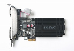  No.002Υͥ / PCIe x1³бGeForce GT 710ɤȯ䡣ZOTAC