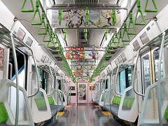 JR山手線の車両を「Fate/Grand Order」がジャック。JR京浜東北線，総武線各駅停車，Osaka Metro御堂筋線などでもADトレインが運行中