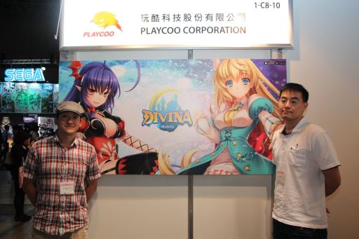 TGS 2014PlayCooDIVINA mobileפȯ档Хǡ֥롼ȥϡȡפοĽˤĤƤʹƤߤ