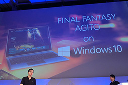 画像集 No.009のサムネイル画像 / 「FFアギト」のWindows 10版が発表。開発者に次期Windows対応を訴えたMicrosoftのイベント「de:code 2015」基調講演をレポート