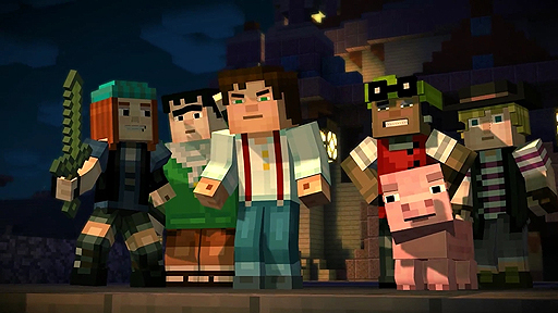 ԥǥåɥ٥㡼ˤʤä֥åMinecraft: Story ModeפΥȥ쥤顼