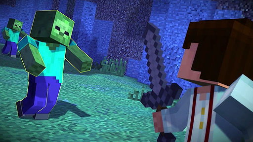 ԥǥåɥ٥㡼ˤʤä֥åMinecraft: Story ModeפΥȥ쥤顼