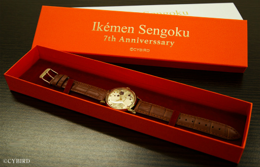 画像集#006のサムネイル/「イケメン戦国」，7周年を記念した腕時計の予約受付を開始