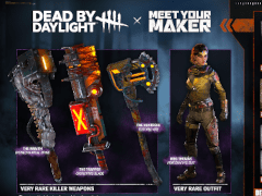「Dead by Daylight」「Meet Your Maker」両方購入したプレイヤー向けに限定報酬を配布。キャラクタースキンや装飾パックが登場