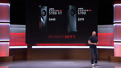 画像集 No.005のサムネイル画像 / 【速報】AMD，Navi世代のGPU「Radeon RX 5700 XT」と「Radeon RX 5700」を正式発表