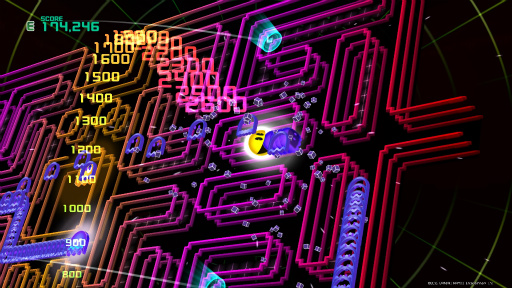 PAC-MAN CHAMPIONSHIP EDITION 2ץץ쥤ݡȡܥоǡɼˡޤޤȥåˤʤäƥѥåޥ󤬵äƤ