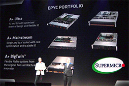 画像集 No.010のサムネイル画像 / EPYCの登場で「データセンターの新しい時代が始まる」。価格帯や次世代CPUのロードマップが明らかになったAMDイベントレポート