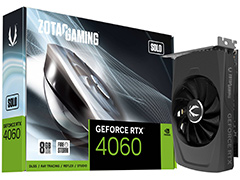 カード長163mmの「GeForce RTX 4060」搭載カードがZOTACから6月29日発売