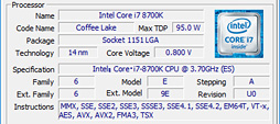  No.006Υͥ / Core i7-8700KסCore i5-8400ץӥ塼ԡCoffee Lake-Sϡ6Kaby Lake-SפʤΤ